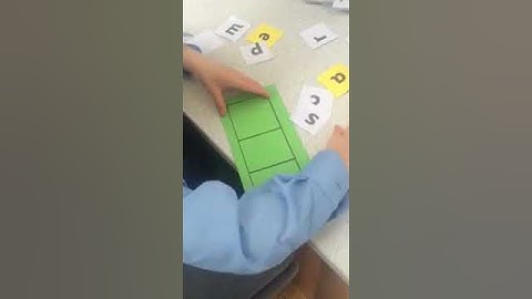 Cara using elkonin boxes