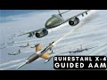 Ruhrstahl X-4: Guided Air-to-air Missile of the Luftwaffe which could have been operational in ’44…
