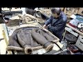 Veste en peau de mouton fabrique par un artisan du cuir avec 40 ans dhistoire