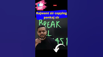 Rajwant sir copying Pankaj sir | Rajwant sir mimicry | #shorts #rajwantsir