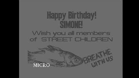 C64 One File Demo : 16+2 for Simone by Street Children