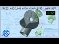 (01:12) KOMPAS-3D (КОМПАС-3Д) Speedmodeling Too Tall Toby Practice Model 25-12-01