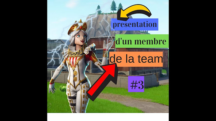 Presentation d'un membre de la team #3 ✔️