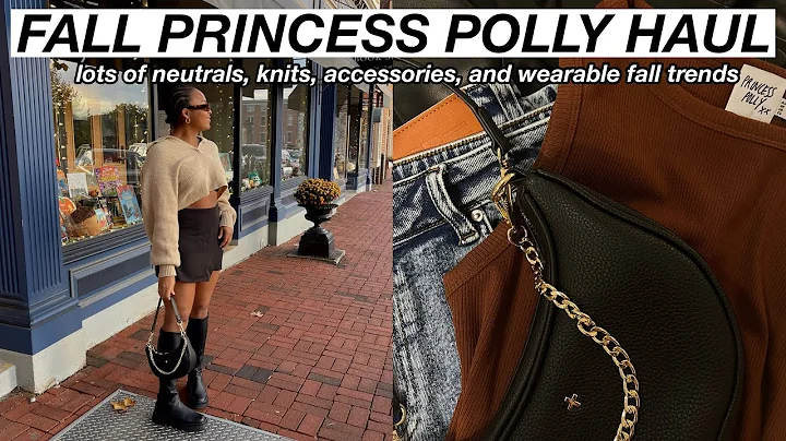 FALL PRINCESS POLLY TRY ON HAUL: wearable fall tre...