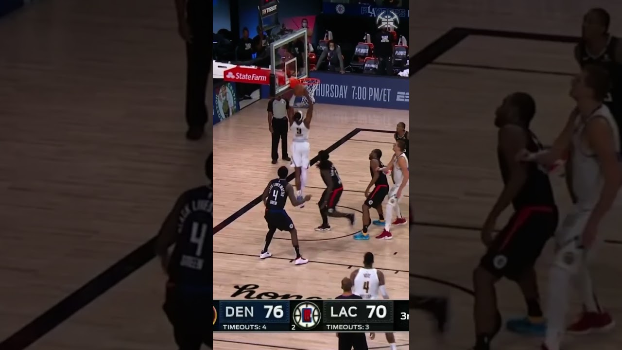 What a moment ⏮️ 🎞️ #nba #denvernuggets #nbahighlights
