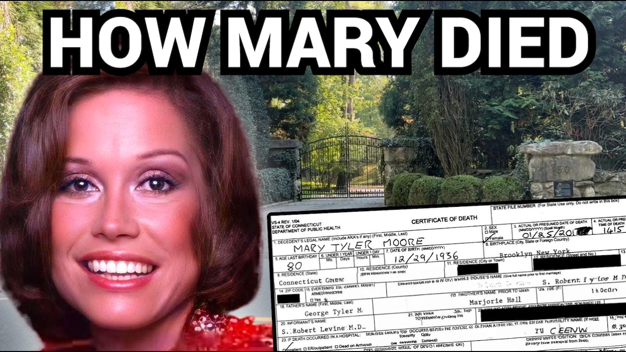 Могила Мэри Тайлер Мур и трагические подробности её последних дней.