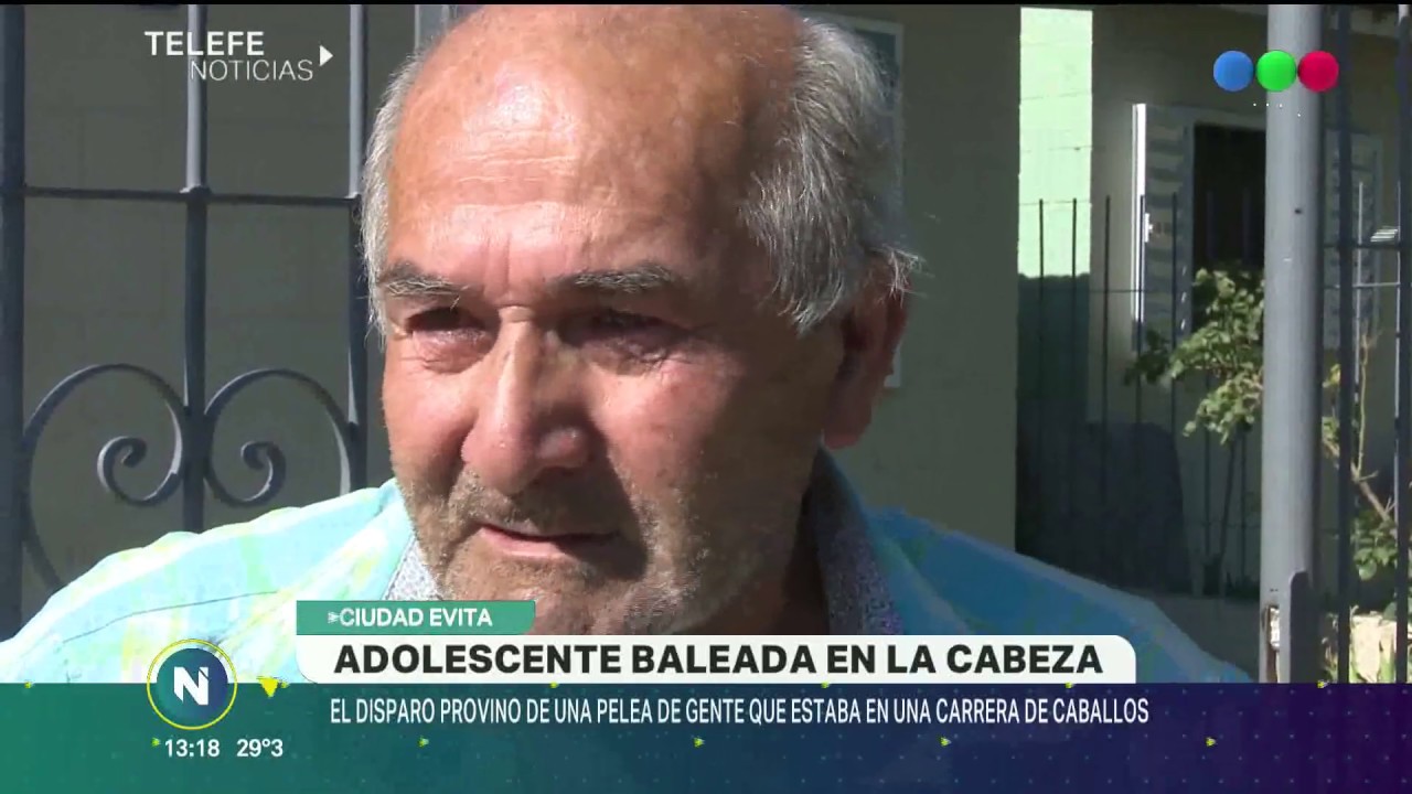 Ciudad Evita: Joven baleada en la cabeza se debate entre la vida y la ...