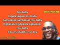 Burna Boy - Jagele (Lyrics Video)