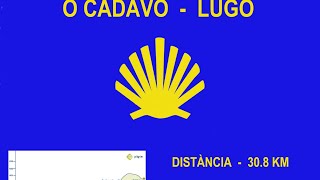 camino primitivo etapa 9 de o cadavo a lugo