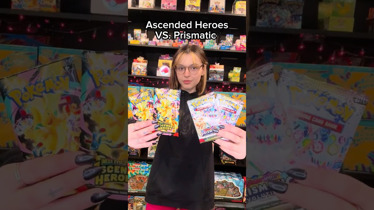 Ascended Heroes vs. Prismatic Evolutions #pokemoncards