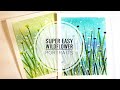 🌼 Easy Watercolour Mini Wildflower Tutorial - Suitable For Beginners - This Is Not Difficult 🌼