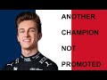 Another f2 champion not promoted to f1 its a disgrace passionate rant