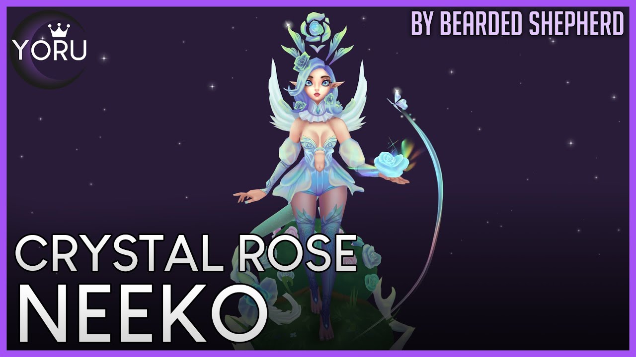 Can anyone make a custom skin for the new crystal rose yone wild