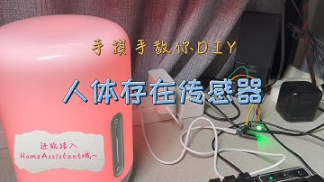 【保姆级教程】手摸手教你DIY一个人体存在传感器，并接入HomeAssistant进行联动