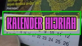 Ipa Kelas 6 - Kalender Hijriah