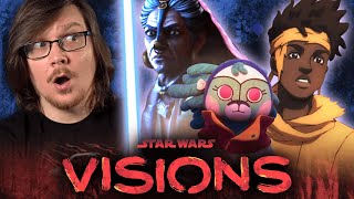 STAR WARS VISIONS VOLUME 2 EPISODE 7, 8, &amp; 9 REACTION!