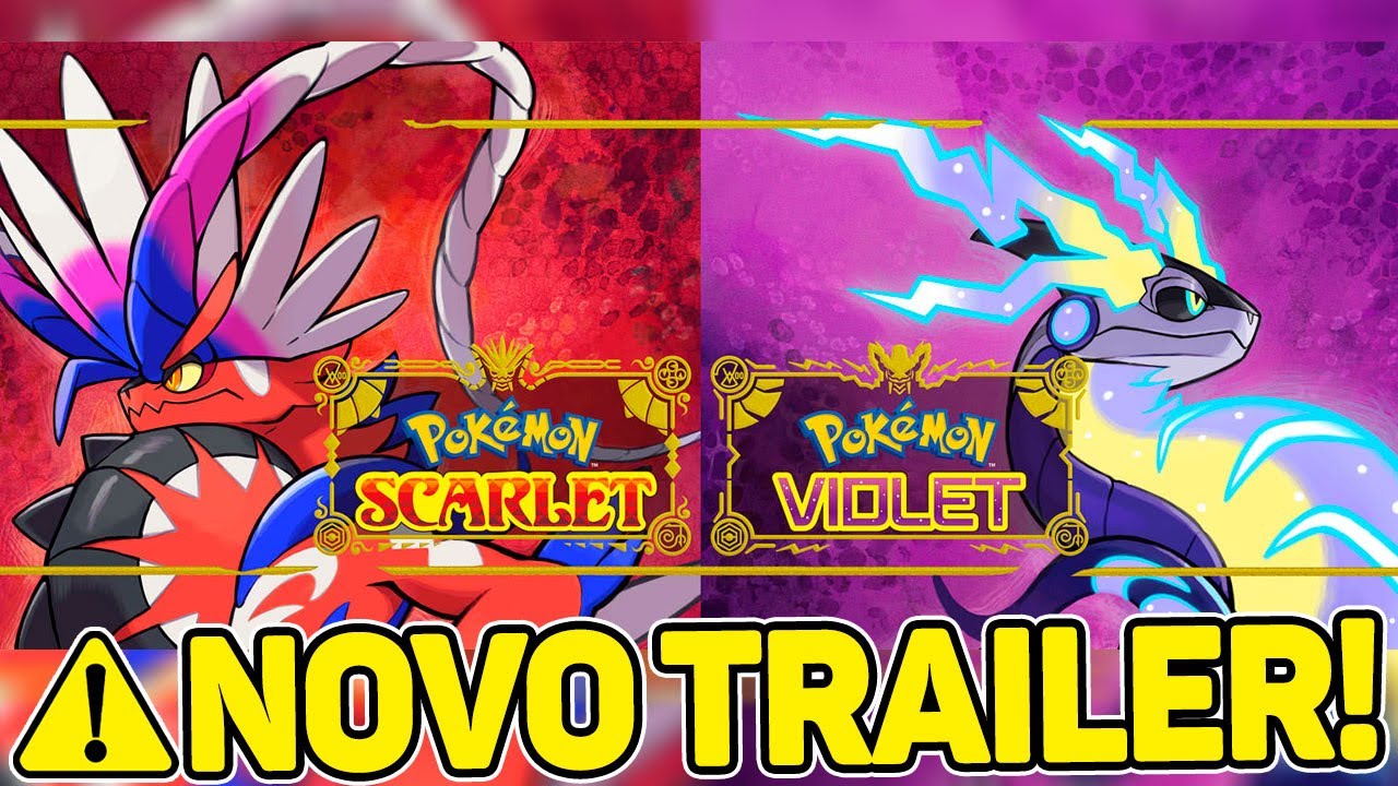 REAGINDO AO SEGUNDO TRAILER DE POKÉMON SCARLET & VIOLET!! Novos