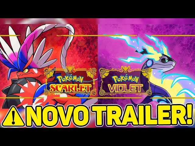 Pokémon Scarlet e Violet apresenta lendários montáveis em novo trailer