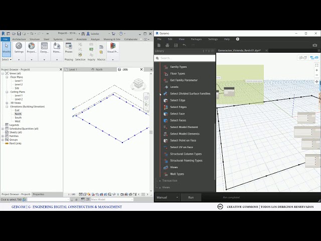 06-07-Ejemplo básico de interacción Revit vs Dynamo I