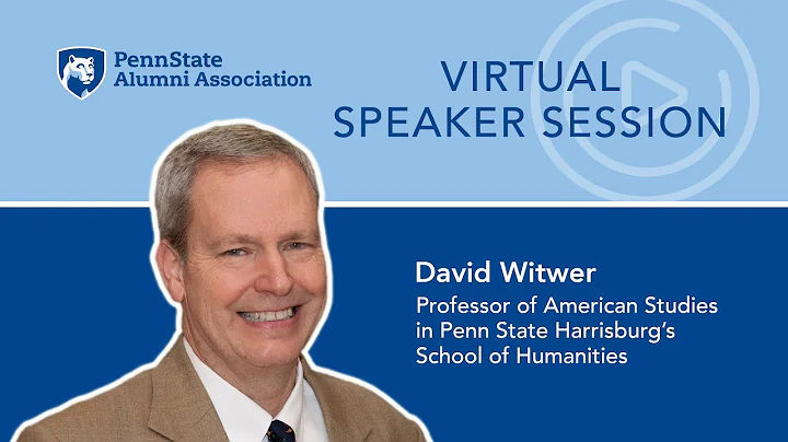 Virtual Speaker Series Featuring Featuring David W...