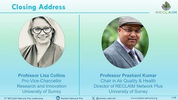 Third RECLAIM Network Plus Conference 2025 - Closing Remarks