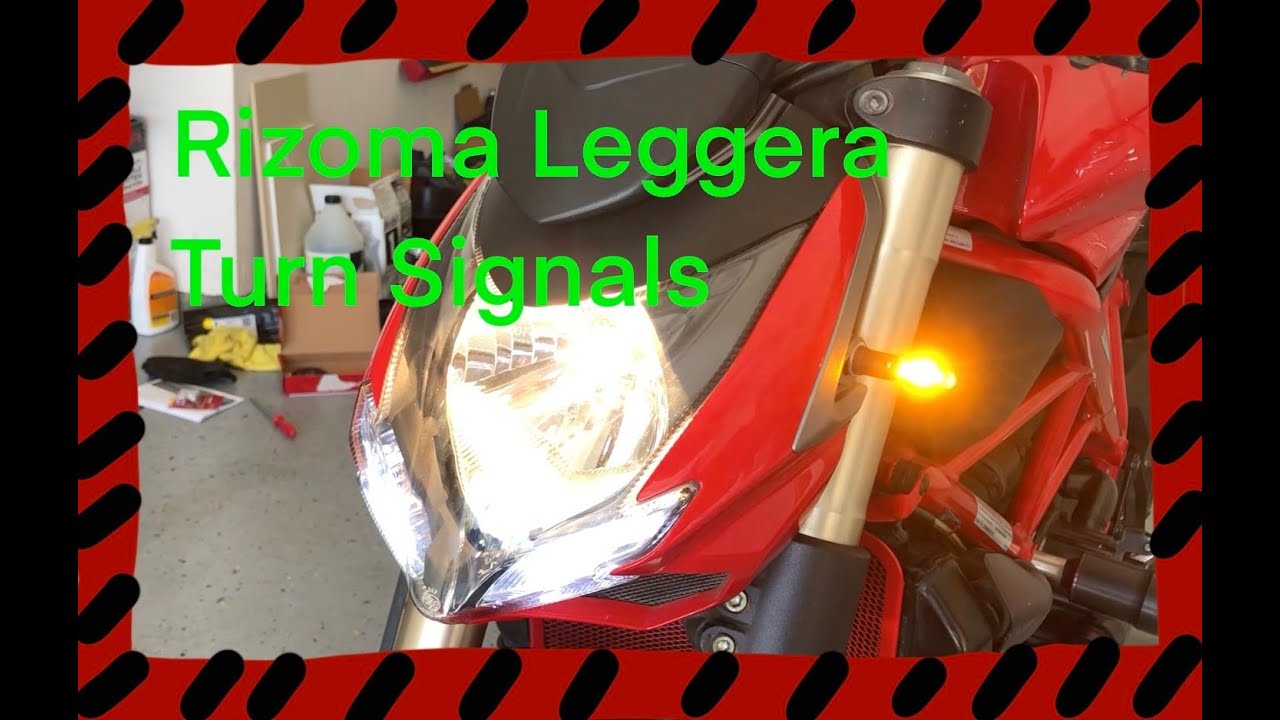 Installing Rizoma Leggera Turn Signals On Ducati