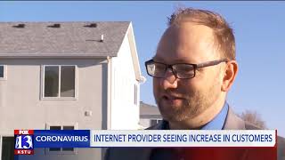 Internet provider seeing increase in fiber optics installations