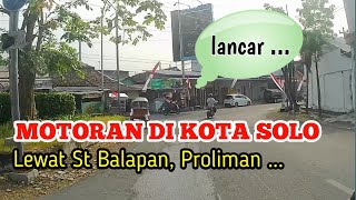Motoran Di Kota Solo Proliman Mvlog