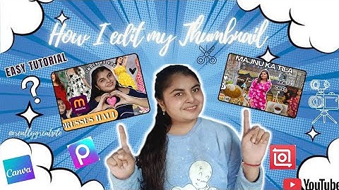 How To Make Thumbnail For YouTube Videos? 🎞️ |Thumbnail Editing | Tutorial for Beginners | YouTube 