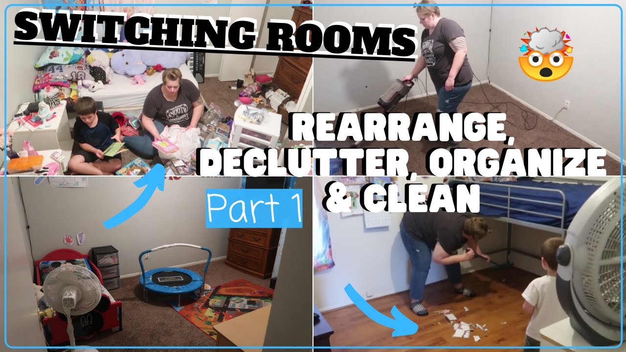 *2021* EXTREME CLEAN WITH ME : ORGANIZE & DECLUTTER KIDS ROOMS - YouTube