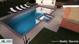 Platinum Pools - Pearce V3 Pool Design by Buddy Harrott