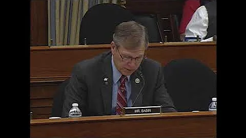 Rep. Babin's Q&A on "National Laboratories: World-...