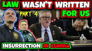 The Law DOESN'T Apply to US! Insurrection in Elmira... #Brinn