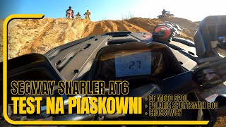 🏖️ Test Segway Snarler AT6 na piaskowni 🔥 Wdrapki razem z CF MOTO 520L i Polaris Sportsman 800.