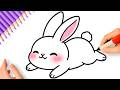 HOW TO DRAW A CUTE RABBIT EASY ????