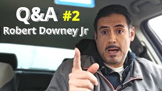 Robert Downey Jr Q&A Part 2 | DEEPFAKE A.I.