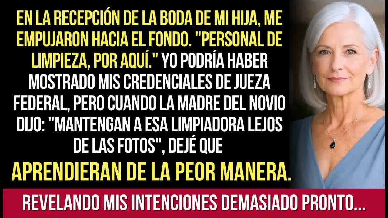 En La Boda De Mi Hija, Me Confundieron Como Miembro Del Personal — Hasta Que Escucharon Mi Nombre...