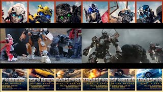 Transformers Rise of the Beasts trailer stop motion comparison (original to stopmotion)