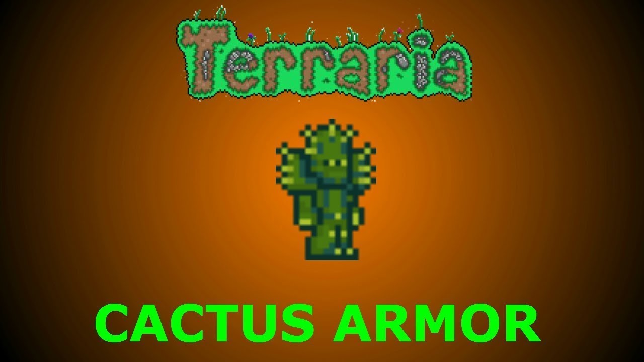 Terraria PC 1.3 #3 cactus armor