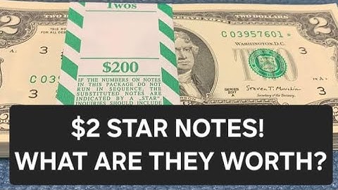 FULL STRAP $2 Bill Star Notes Found! How Much are Starnotes Worth?