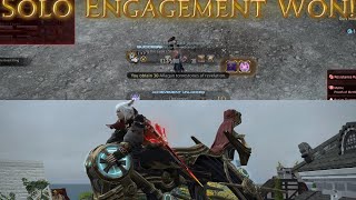 FFXIV - Lyon Duel Speed Clear RDM - Taking the Lyon's Share - Field Notes Al-Iklil Mount Fran's Bike