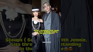 Scoups With Jennie, Lisa Three Of Theme Standing In The Same Frame