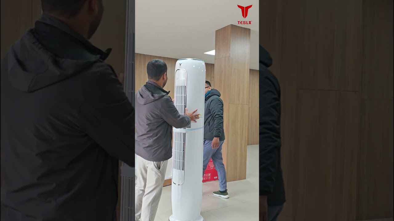 Inverter Round Floor Standing AC | Floor Standing AC | Tesla | Tesla AC | Air Conditioner | Inverter