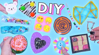 13 DIY Fidget toy! Viral TikTok fidget toys