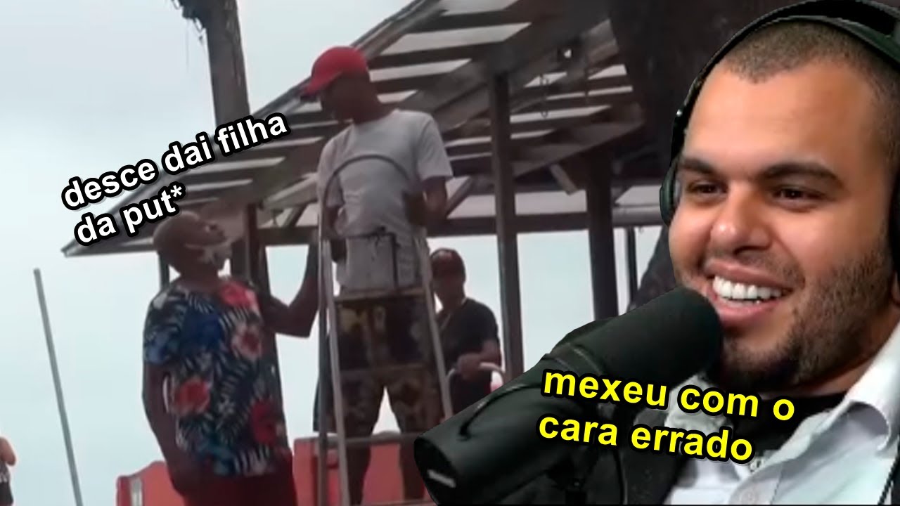 PEDINDO INFORMAÇÃO SENDO BABACA NA RUA - Maicon react