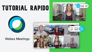 🟢 TUTORIAL RAPIDO Como UTILIZAR Cisco Webex Meetings | Español 2022