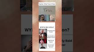 Tha million dollars question