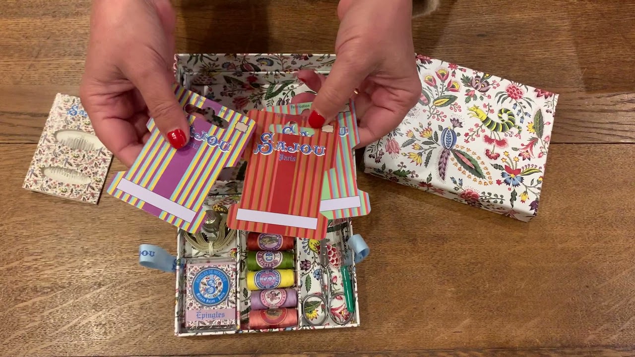 Boite couture Sajou Coquecigrues - Sajou Coquecigrues sewing set