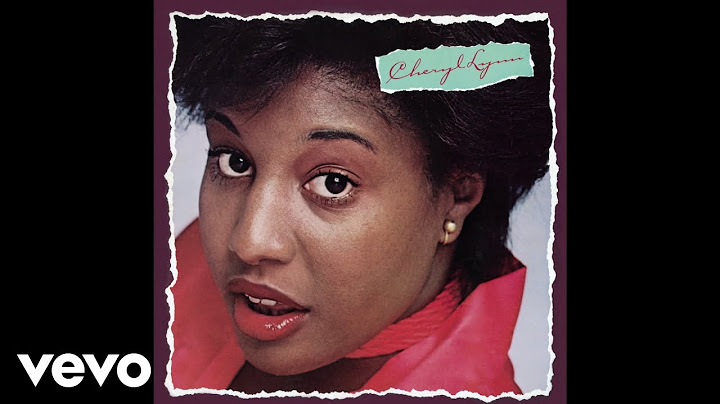 Cheryl Lynn - Got To Be Real (Official Audio)