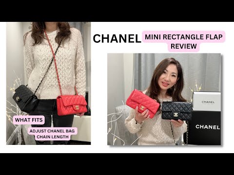 ❤️CHANEL MINI FLAP BAG - What fits inside? 